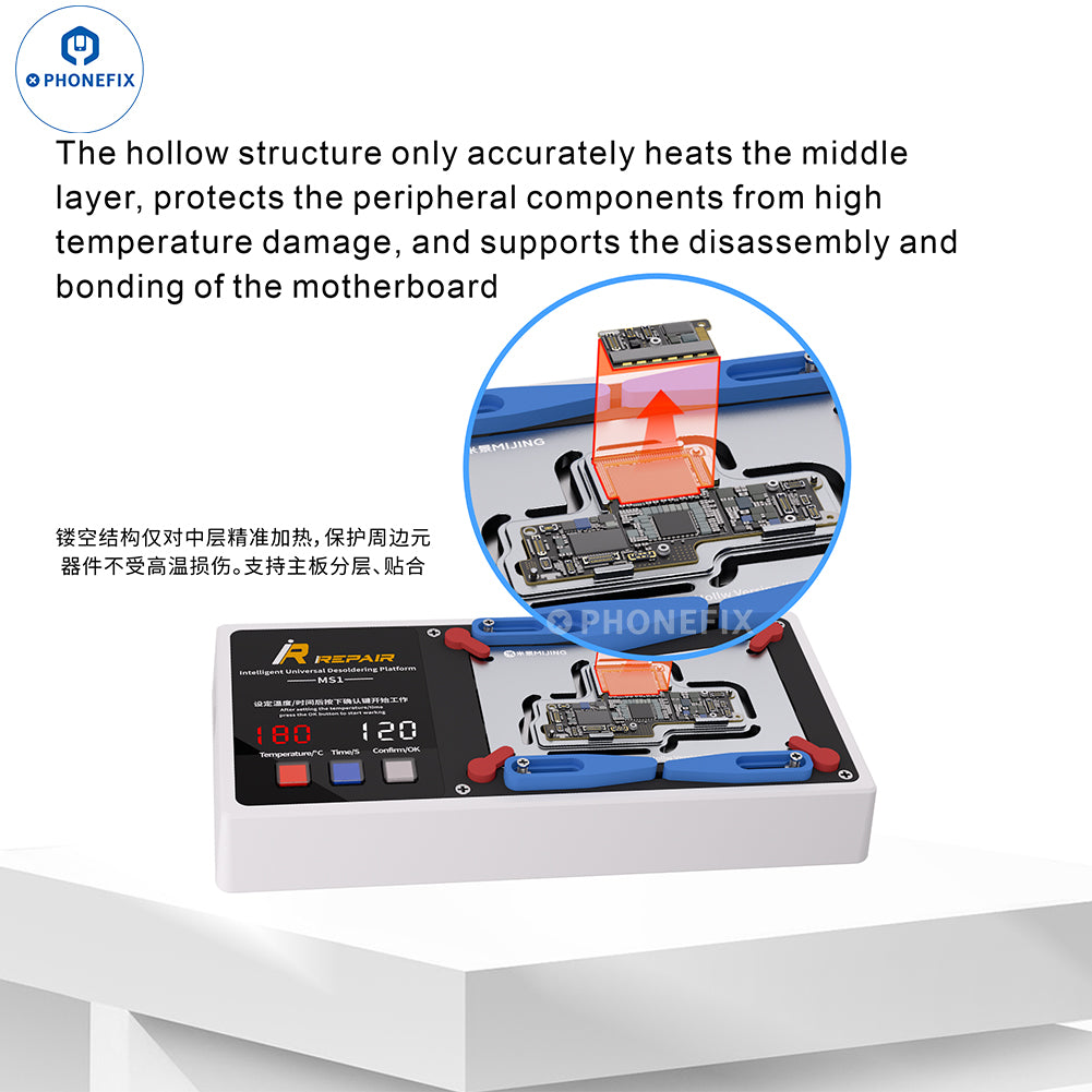 iRepair MS1 Desoldering Mold for iPhone X-17 Samsung Huawei Android