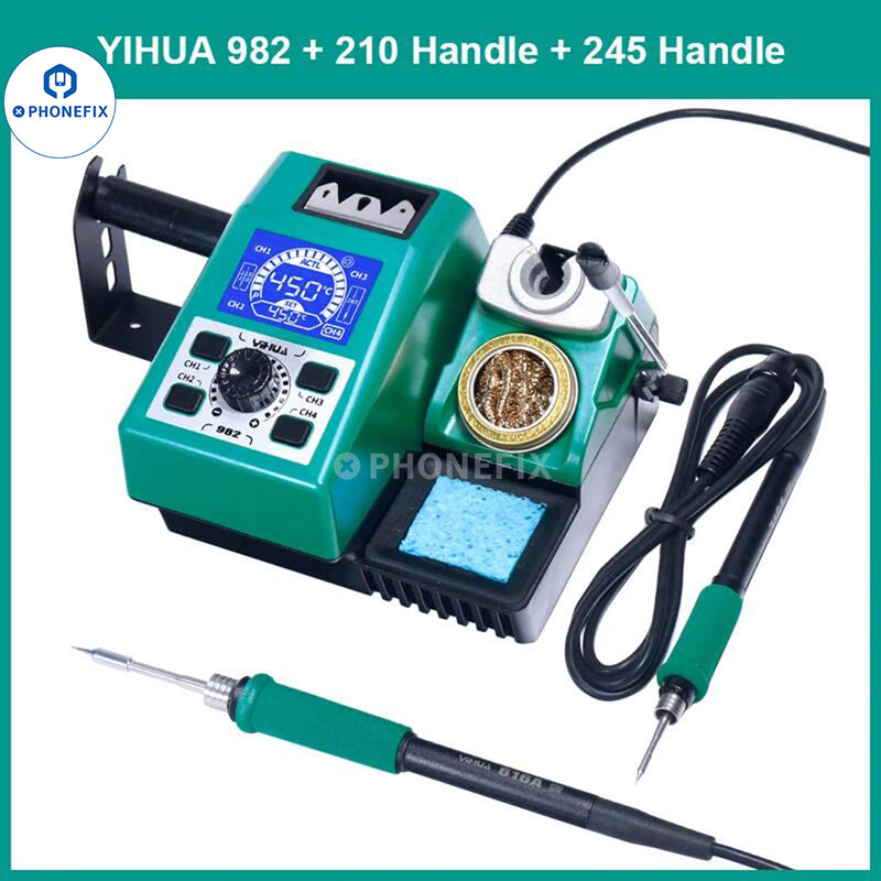 YIHUA 982 Intelligent Soldering Station C210 C245 Handle Welding Repair