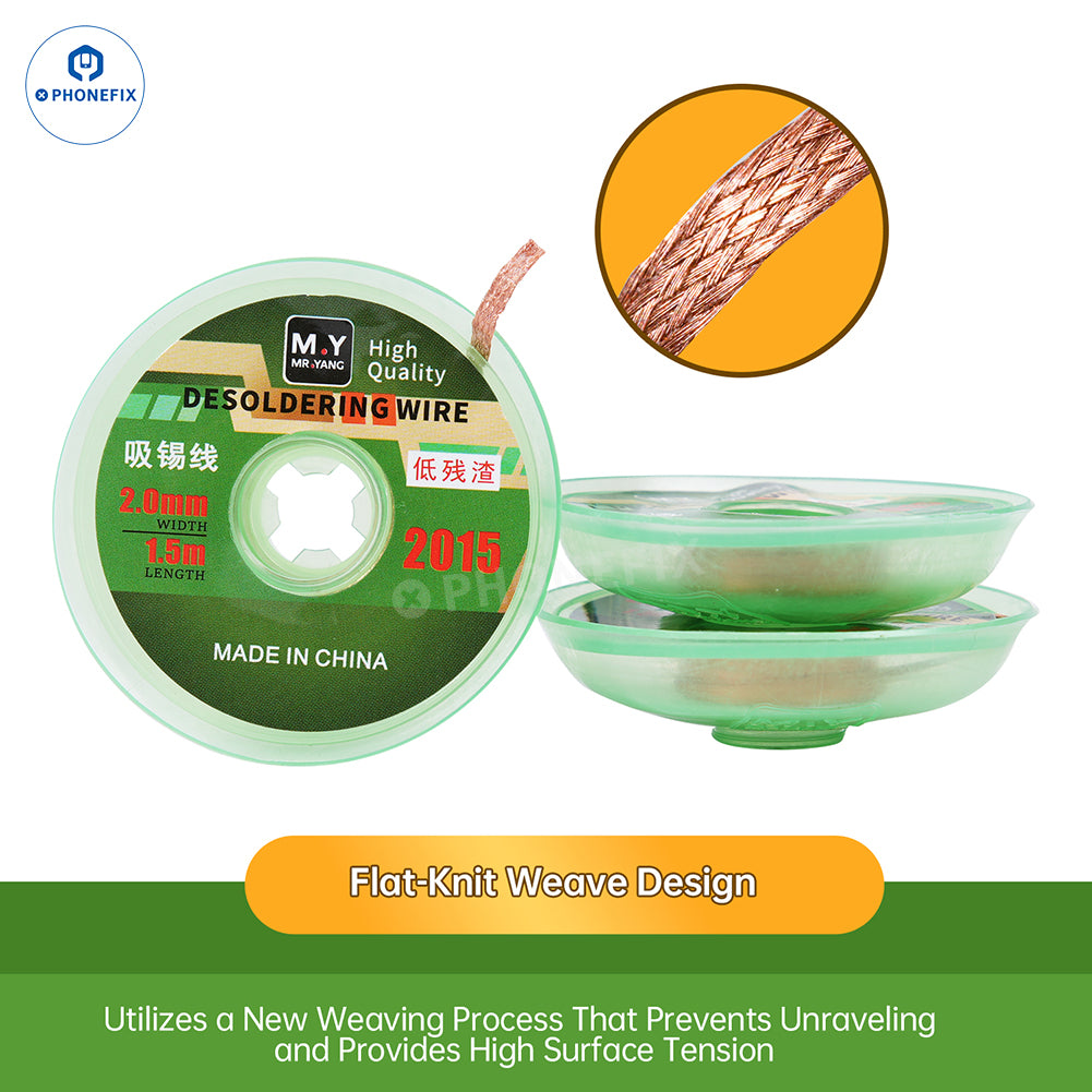 YCS Desoldering Wick 2015 2023 3520 BGA Tin Suction Solder Wire