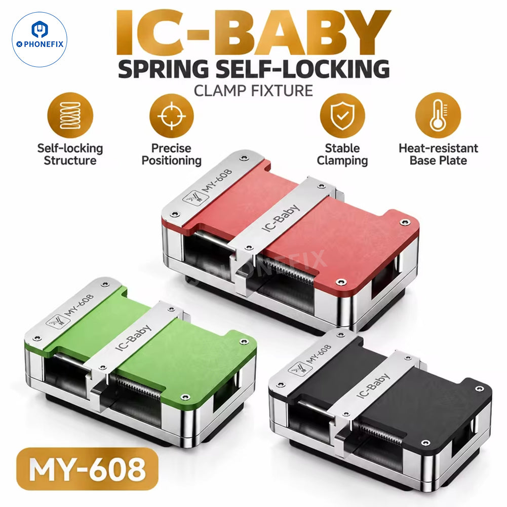 YCS MY-608 IC-Baby Spring Self-Locking Chip Clamp for IC Repair