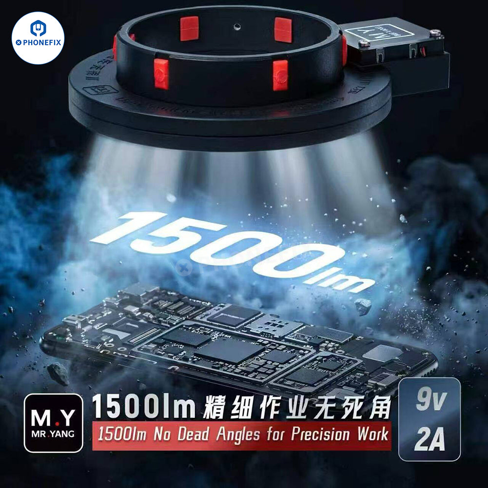 YCS Mr. Yang MY-F01 Microscope Lamp for Mobile Phone PCB Soldering Repair - CHINA PHONEFIX SHOP Team