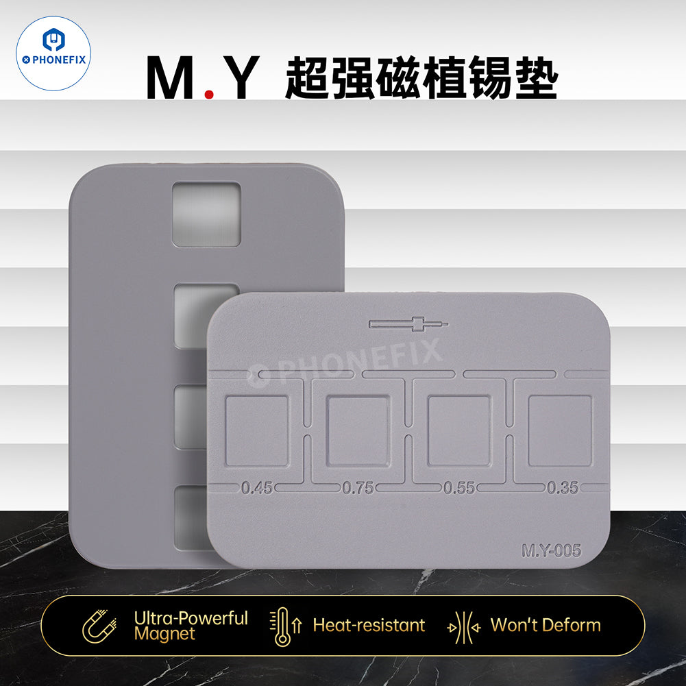 YCS M.Y 005 Heat-resistant Magnetic Tin Pad for CPU BGA IC Soldering