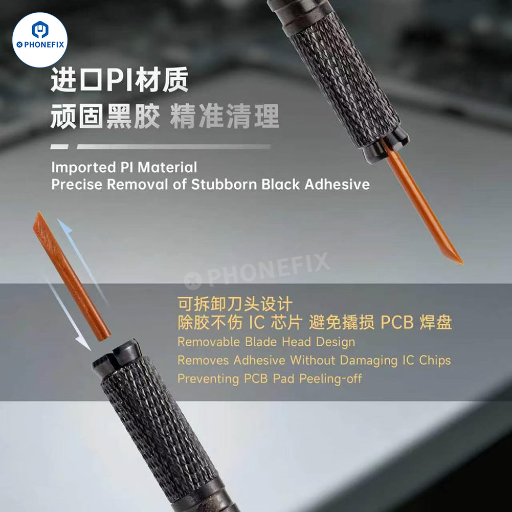 MR. Yang M.Y IC Adhesive Removal Blade for CPU & PCB Glue Cleaning