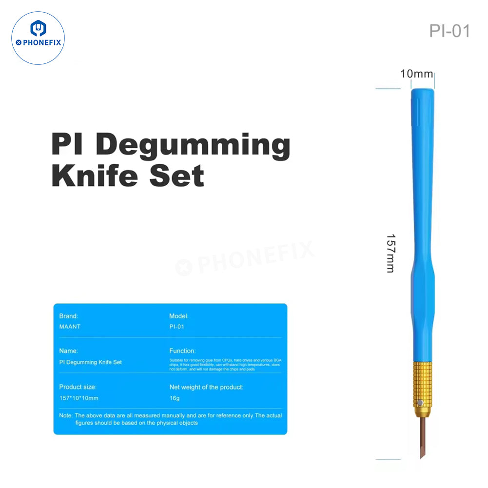 RF-HD33 LB-L05 RL-023C Angled Blade for CPU & PCB Glue Removal