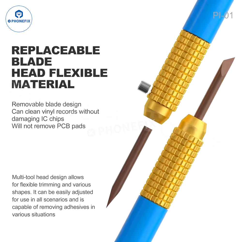 RF-HD33 LB-L05 RL-023C Angled Blade for CPU & PCB Glue Removal