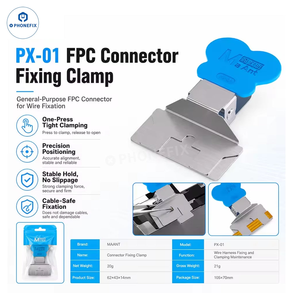 Universal FPC Flex Cable Fixing Clip Clamp for Mobile Phone Repair