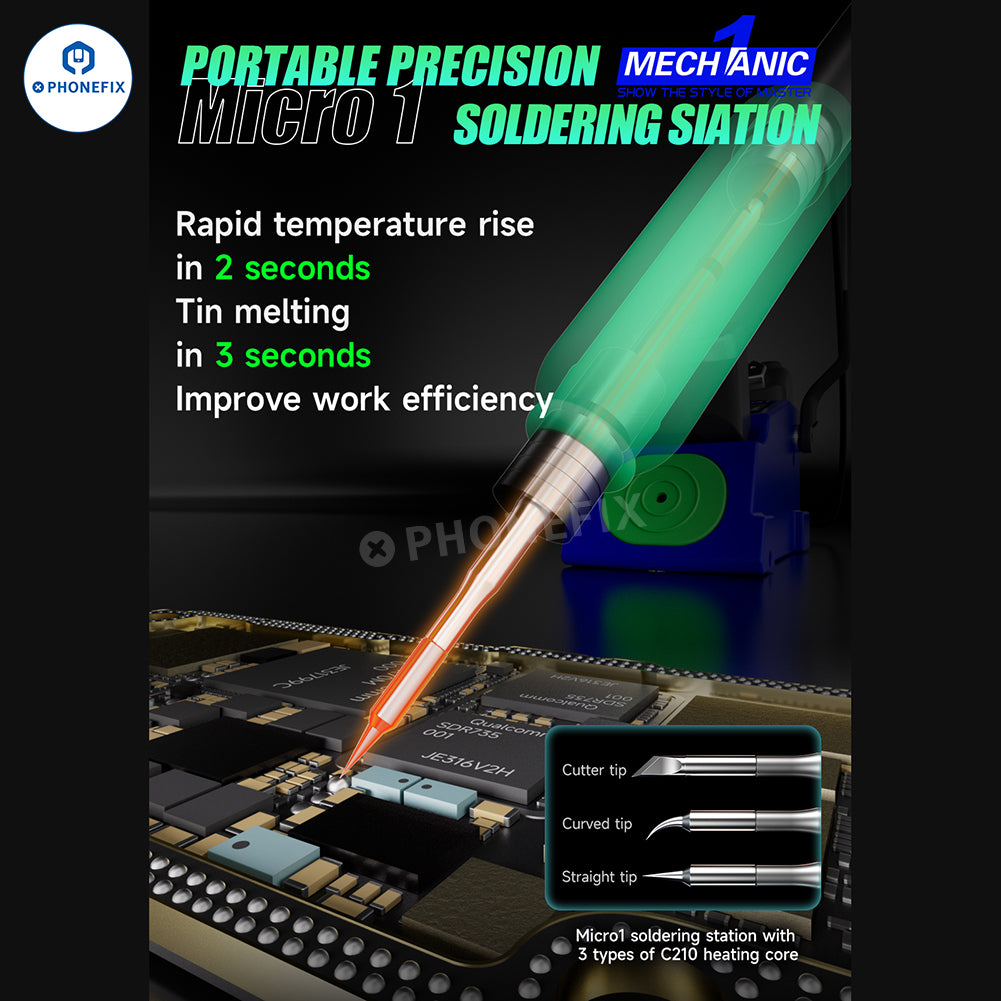 MECHANIC MICRO 1 Portable Digital Soldering Station for Phone Repair