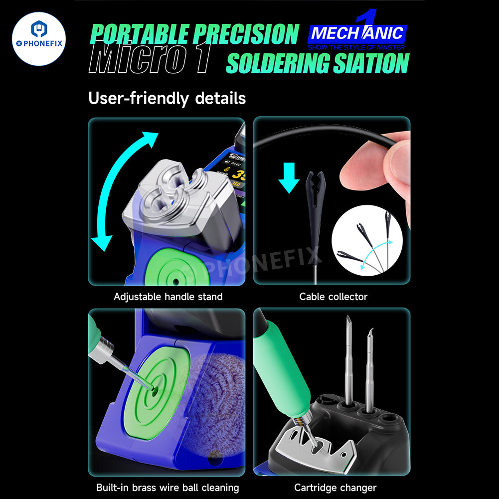 MECHANIC MICRO 1 Portable Digital Soldering Station for Phone Repair