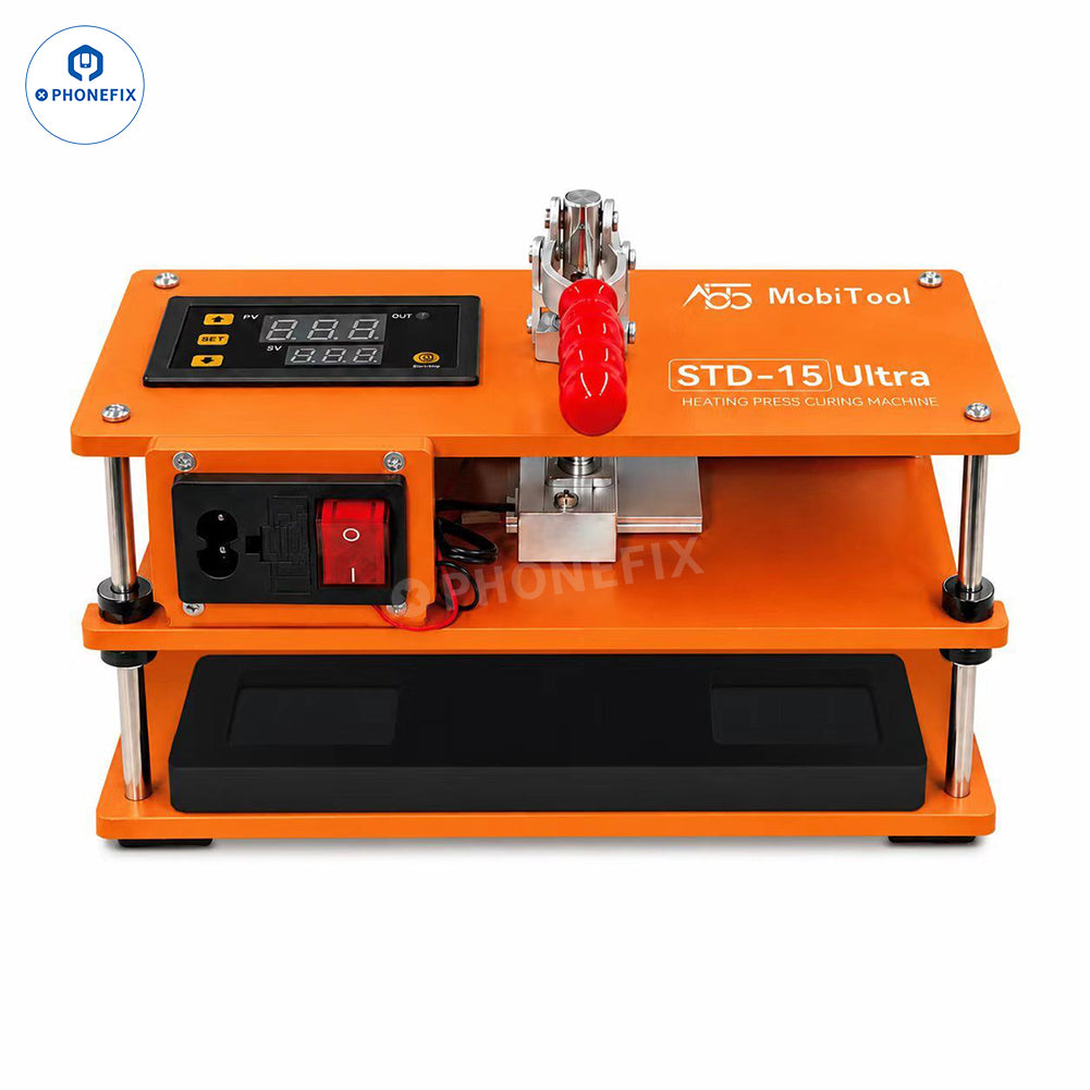 MobiTool STD-15 Ultra Heating Press Curing Machine for Phone Back Covers Heating Separation and Bonding - CHINA PHONEFIX SHOP Team