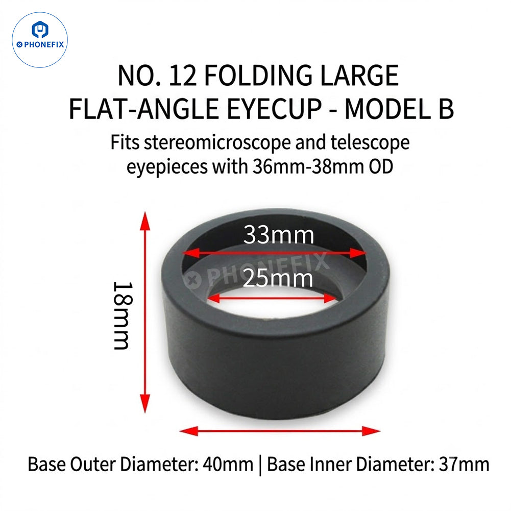 Microscope Rubber Eyecup Eye Shield Replacement Cover