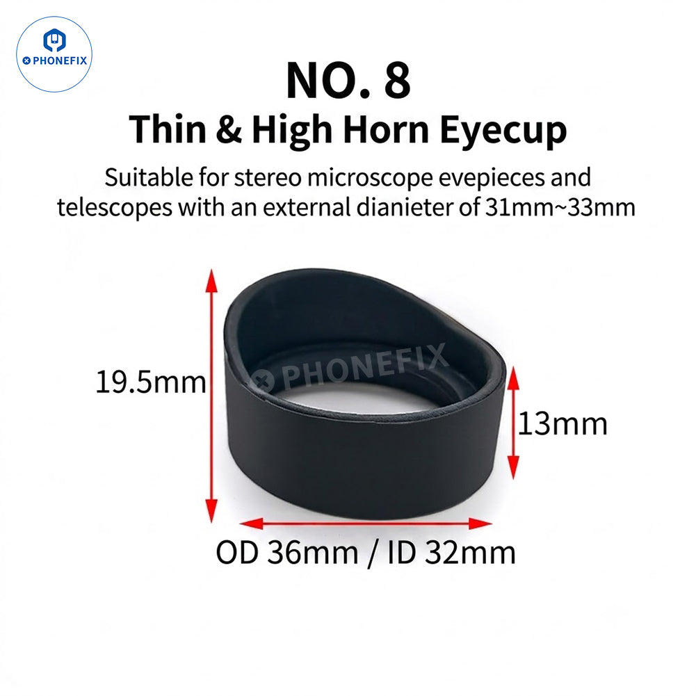Microscope Rubber Eyecup Eye Shield Replacement Cover