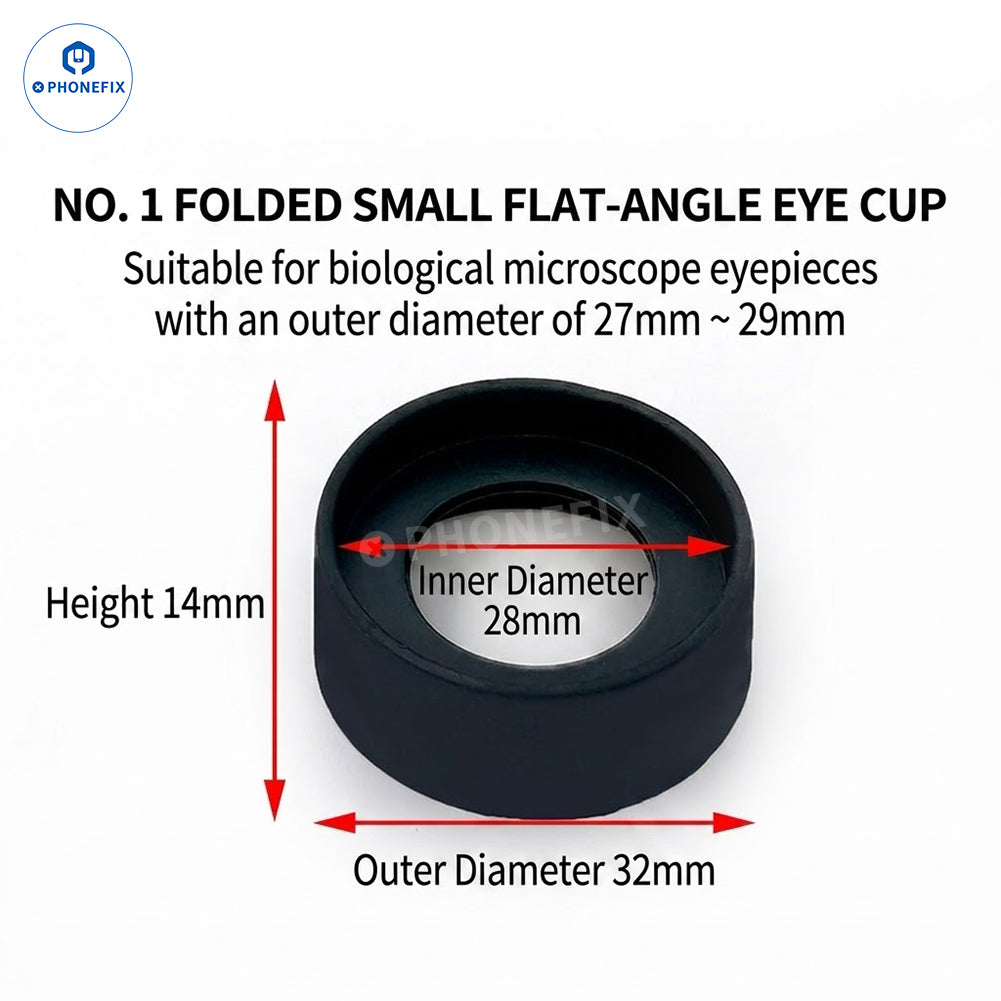 Microscope Rubber Eyecup Eye Shield Replacement Cover