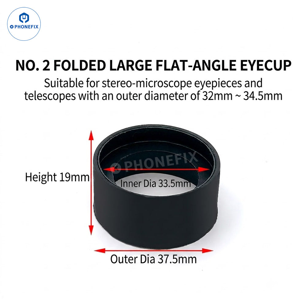Microscope Rubber Eyecup Eye Shield Replacement Cover