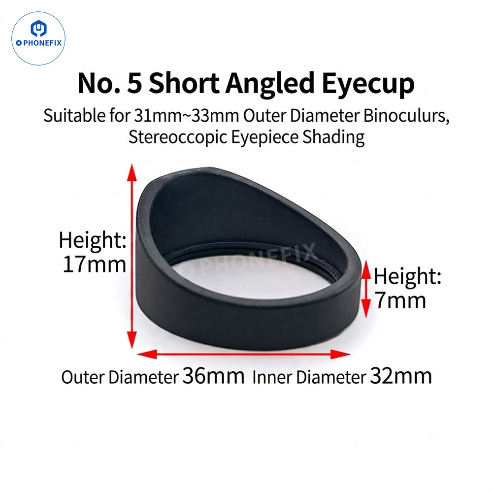 Microscope Rubber Eyecup Eye Shield Replacement Cover