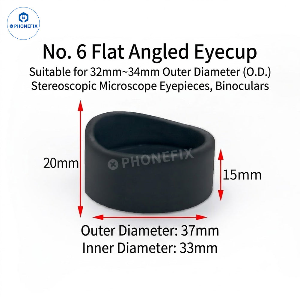 Microscope Rubber Eyecup Eye Shield Replacement Cover
