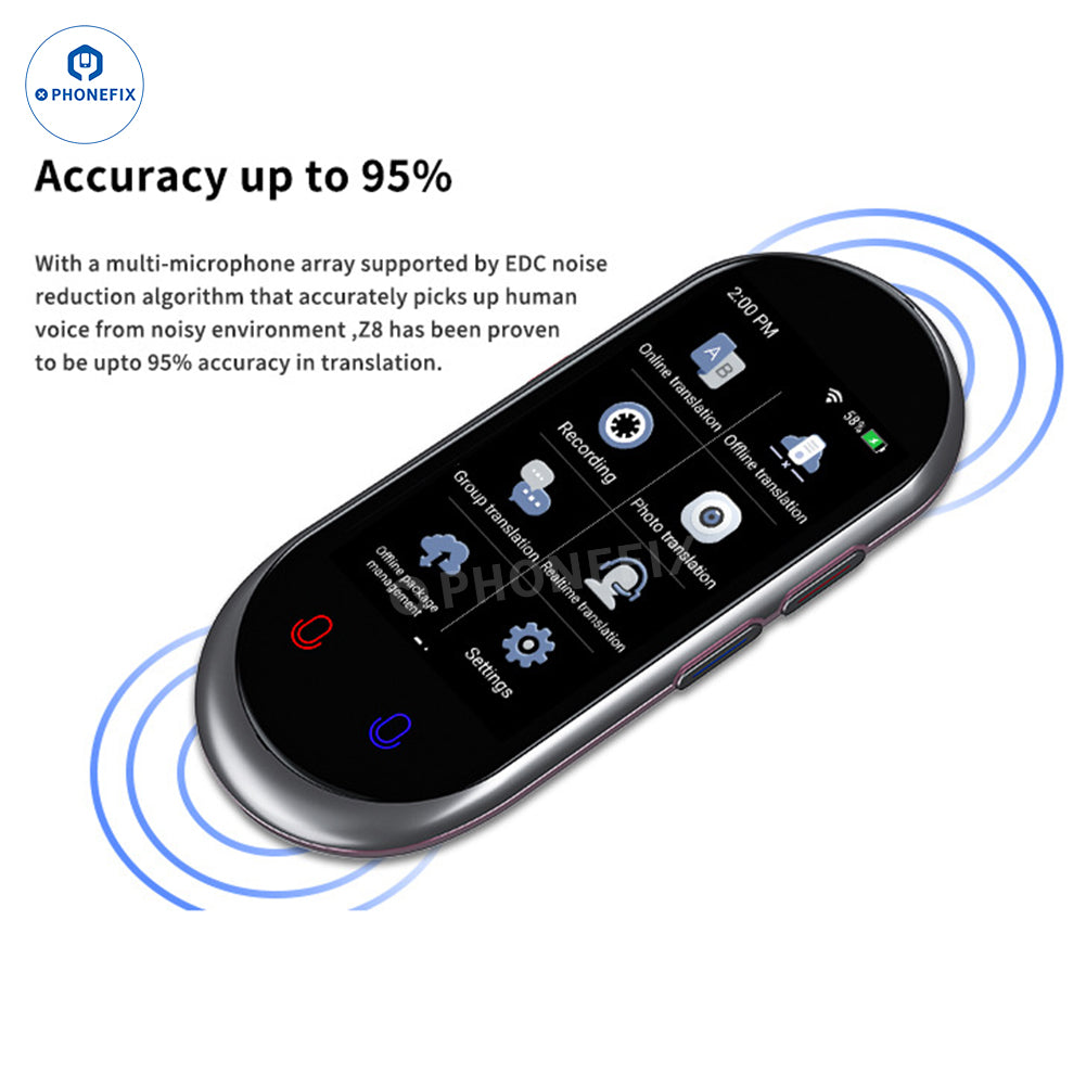 VORMOR Z6 Z8 Portable Translator Smart Offline Real Time Translation