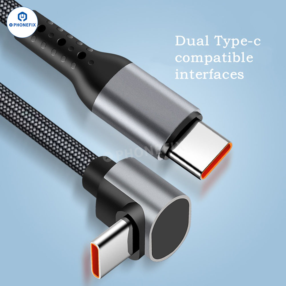 Elbow PD Fast Charging Data Cable Type-C Lightning for Mobile Phone