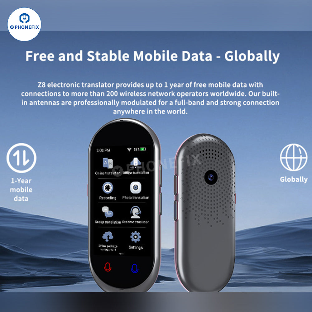 VORMOR Z6 Z8 Portable Translator Smart Offline Real Time Translation