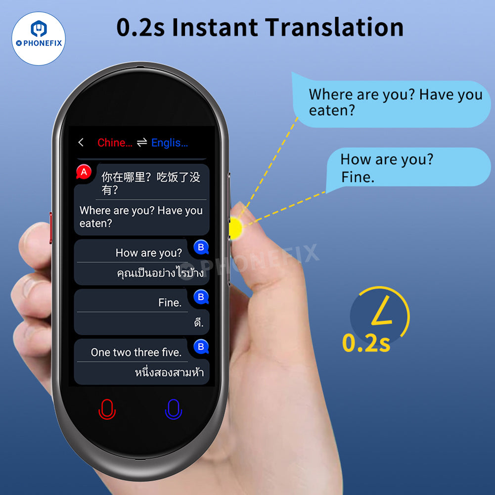 VORMOR Z6 Z8 Portable Translator Smart Offline Real Time Translation