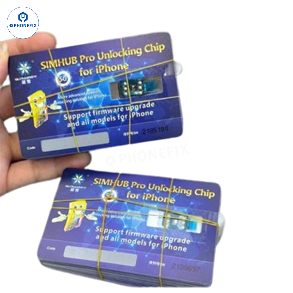 5G SIMHUB Pro Unlocking Card for iPhone 13-16 Pro Max Network