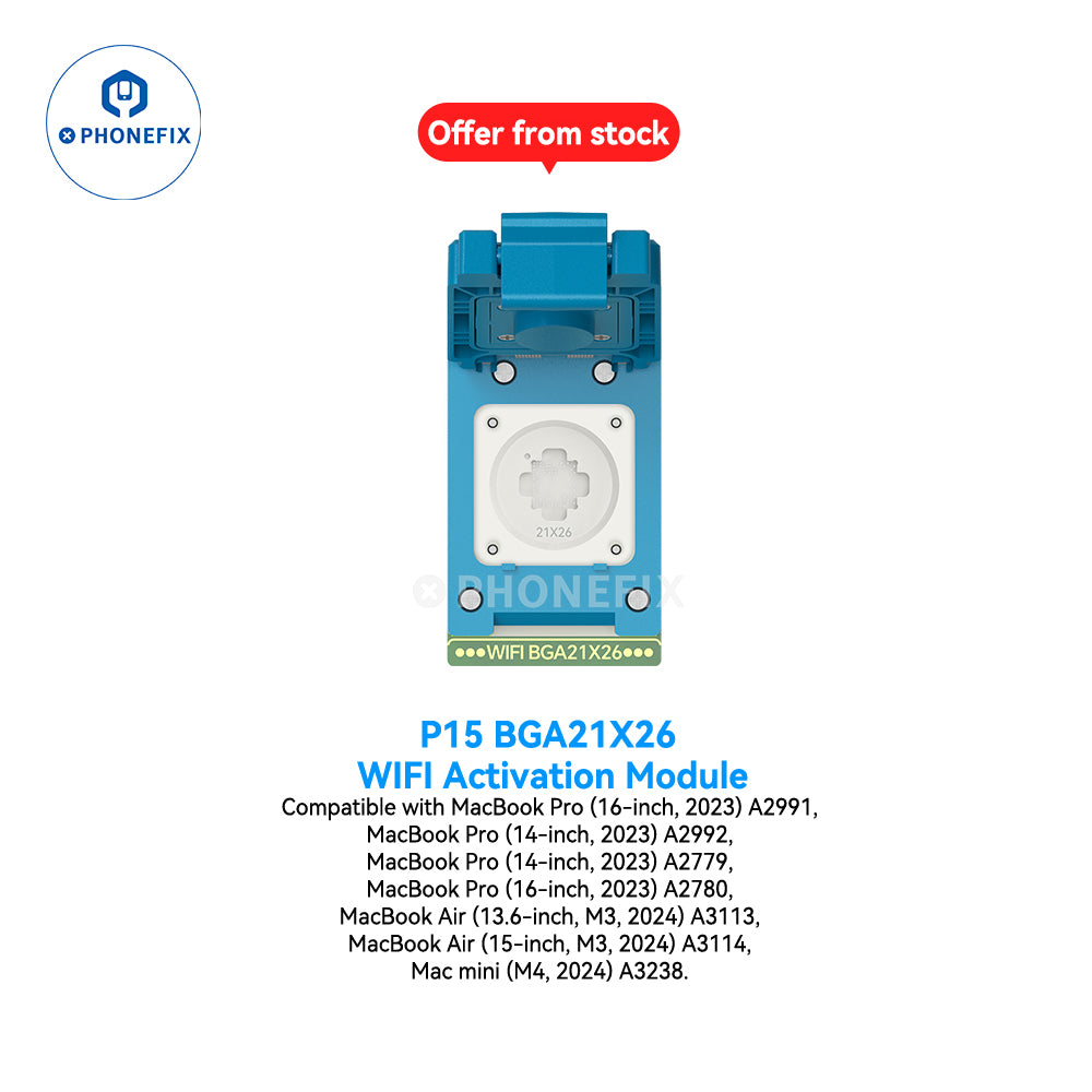 JCID WIFI Chip Unbind Activation Module for iPhone 12-16 Pro Max