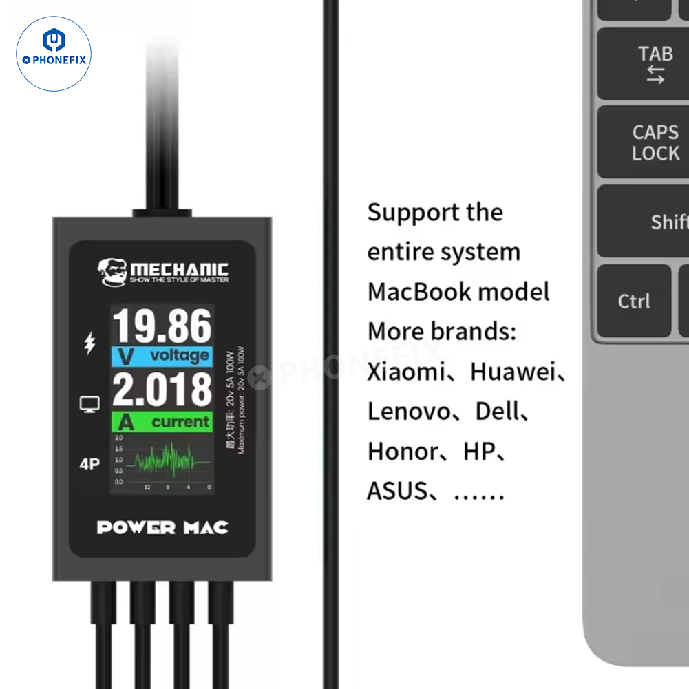 MECHANIC POWER MAC Multi-Port Boot Cable for MacBook Laptop
