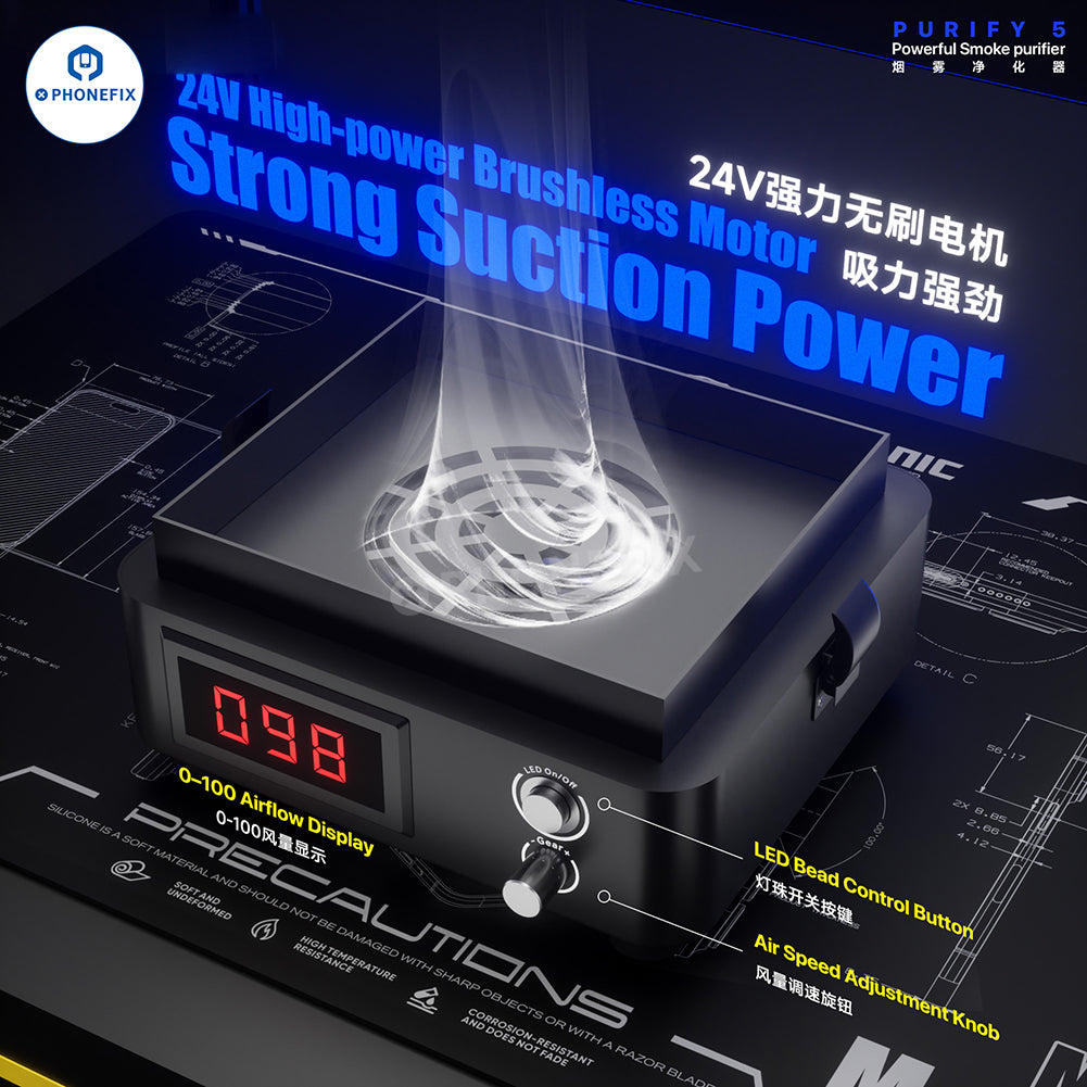 MECHANIC PURIFY 5 Soldering Smoke Purifier Fume Extractor
