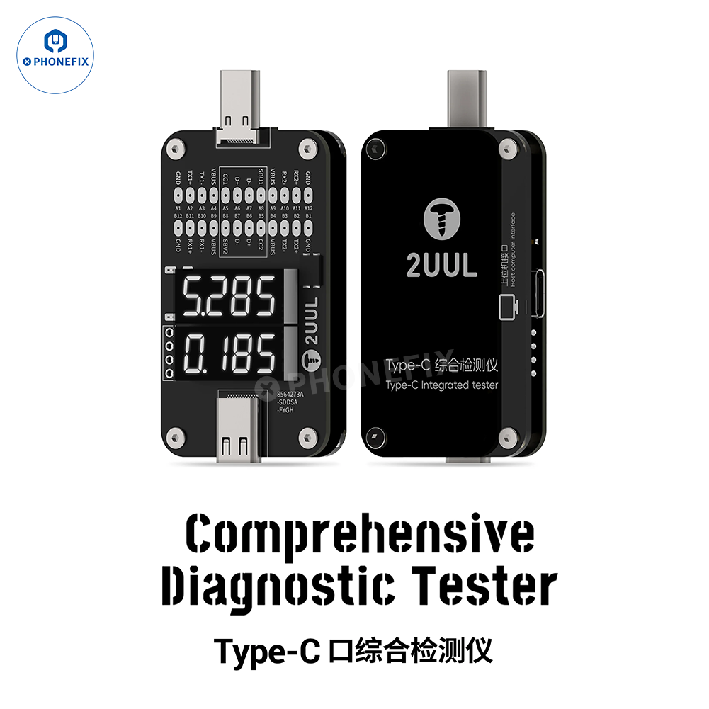 2UUL PortCheck Pro Lightning Type-C Charging Tail Plug Detector