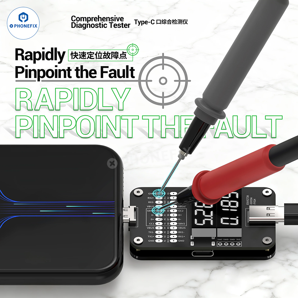 2UUL PortCheck Pro Lightning Type-C Charging Tail Plug Detector