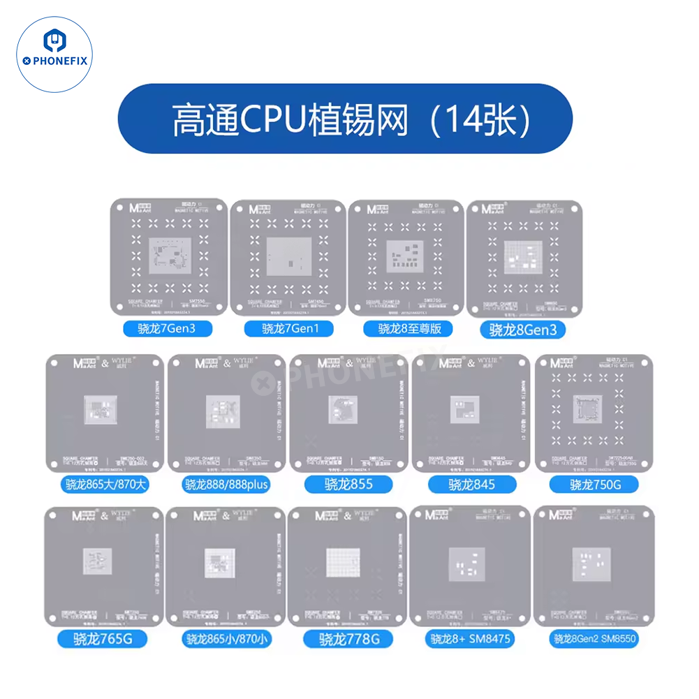 MaAnt C1 Tin Planting Platform For iPhone Qualcomm Hisilicon CPU