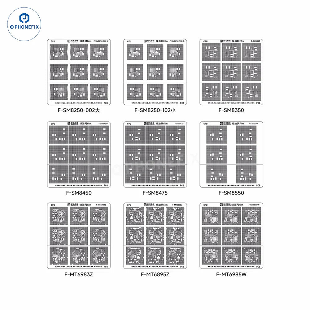 Amaoe Green Oil UV Stencil for phone Solder Ink CPU IC Tinning Repair - CHINA PHONEFIX SHOP Team