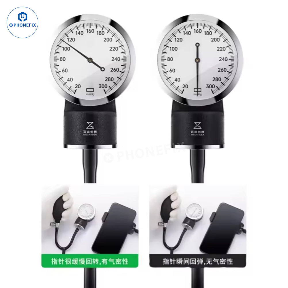 MEGA-IDEA Curved/Flat Phone Air Tightness Tester Leakage Detection