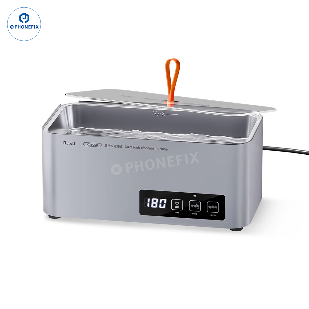 QIANLI QX9000 0.8L Ultrasonic Cleaner for Phone PCB Lens Cleaning