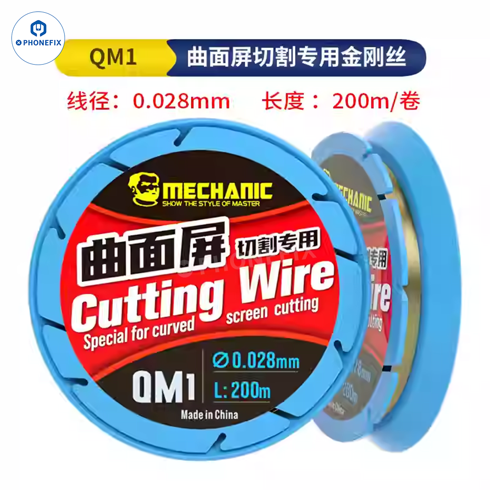 Phone Touch Screen Cutting Wire Curved LCD Screen Separating