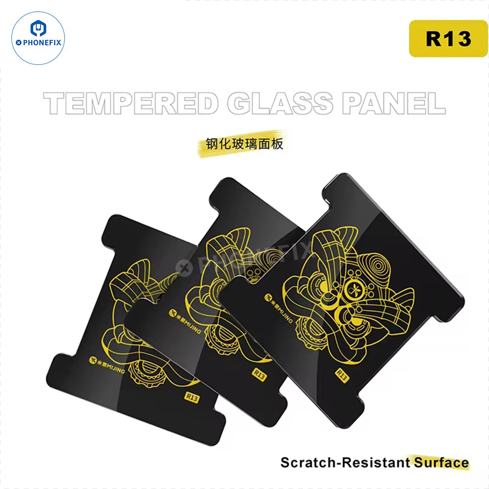 MIJING R13 Phone BGA IC Degluing Clamp & SP1 Glue Cleaning Blade