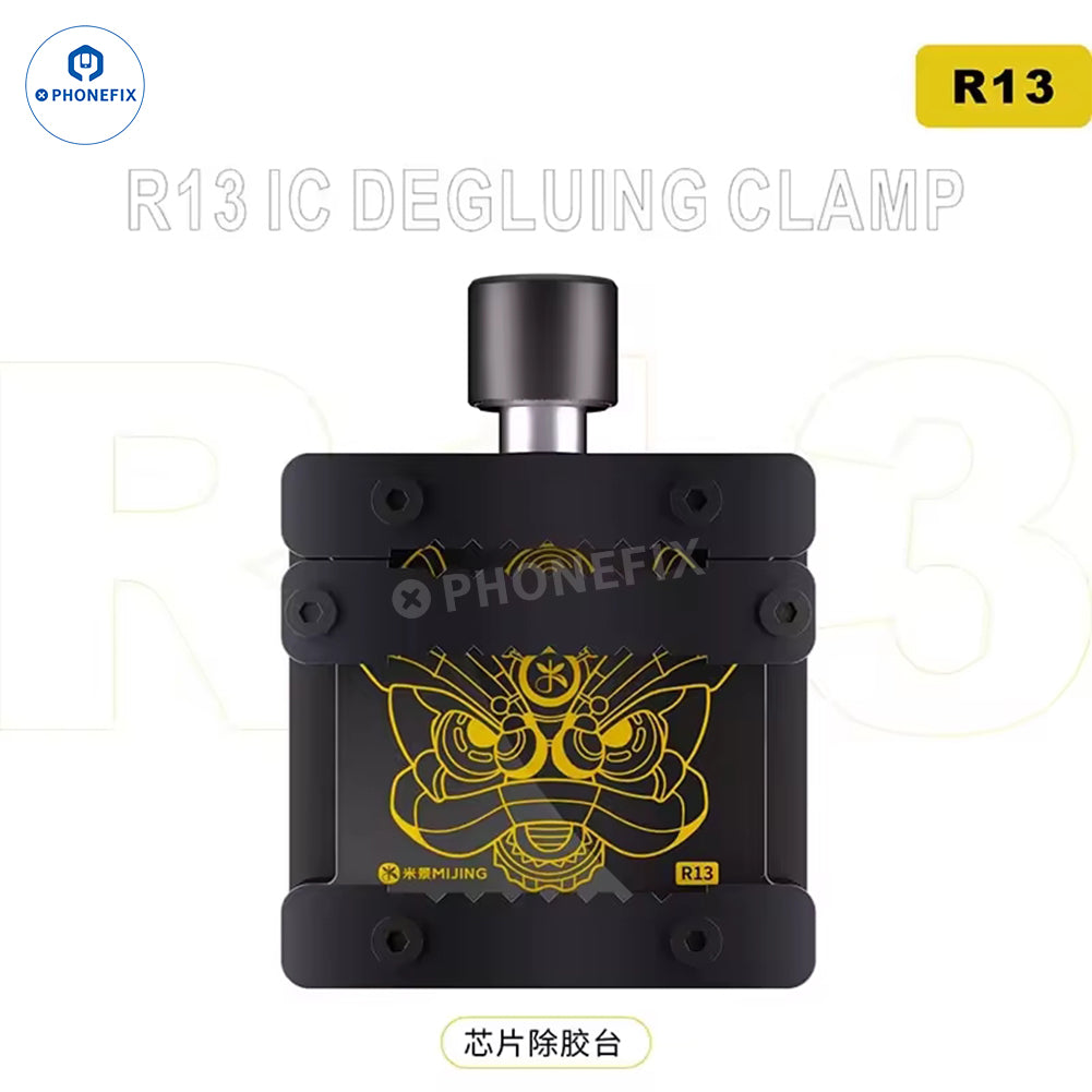 MIJING R13 Phone BGA IC Degluing Clamp & SP1 Glue Cleaning Blade