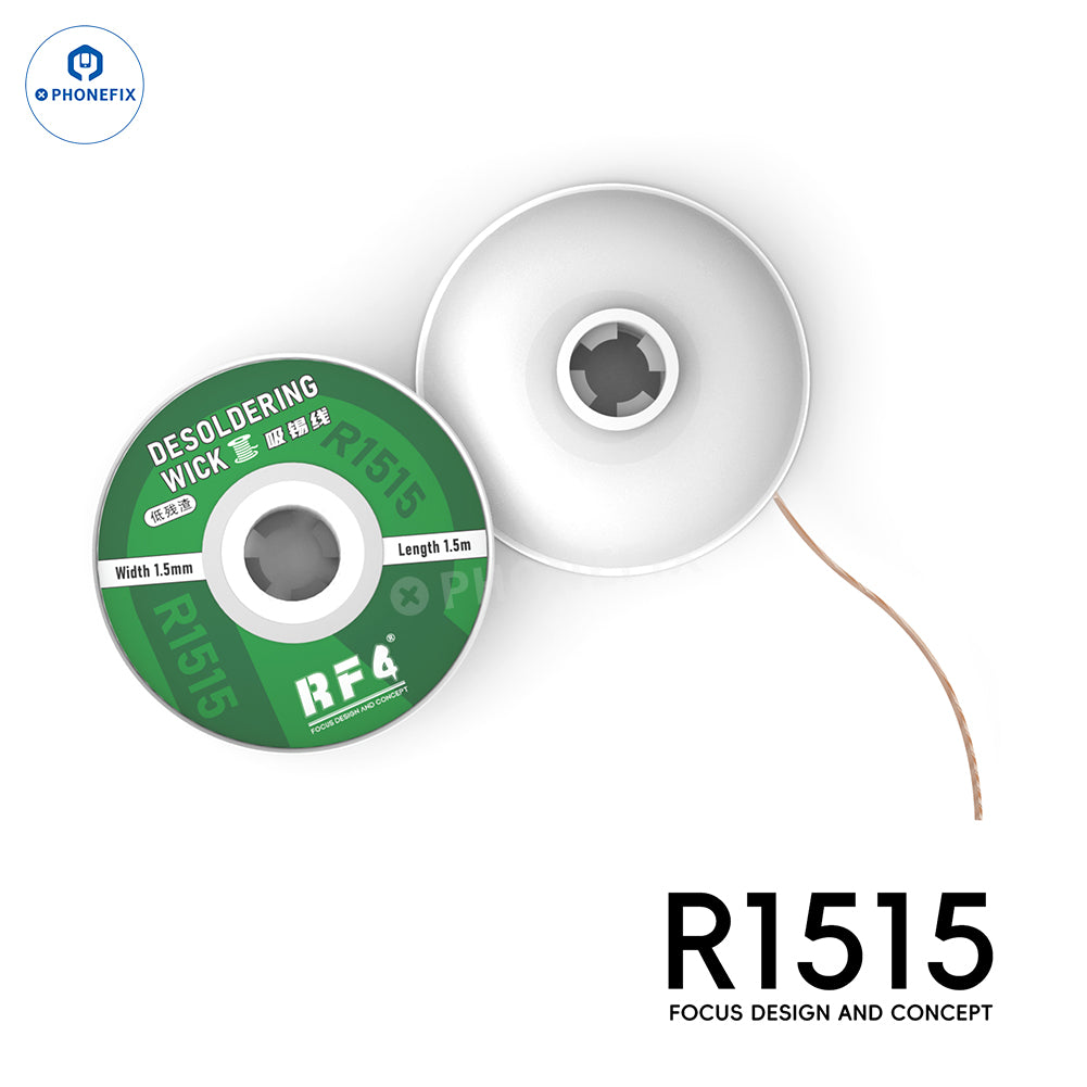 RF4 R1515 R2015 Low-Residue Desoldering Wick for PCB BGA Repair