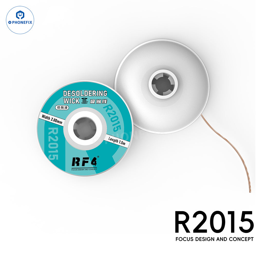 RF4 R1515 R2015 Low-Residue Desoldering Wick for PCB BGA Repair