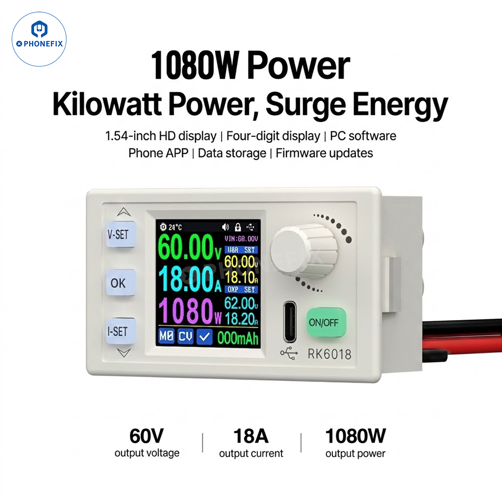 RD RK6018 RK6018-BT 60V 18A Adjustable DC Regulated Power Supply