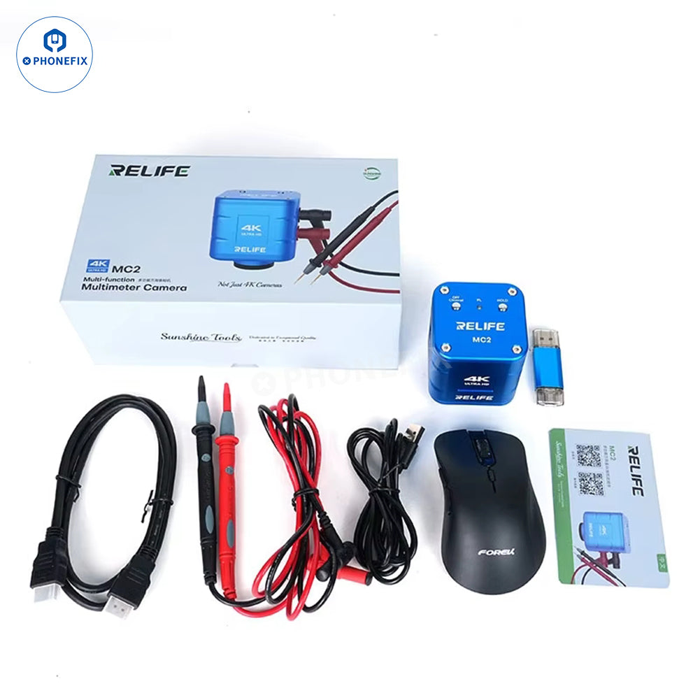 RELIFE MC5 4K 60FPS Microscope Camera for PCB Microsoldering