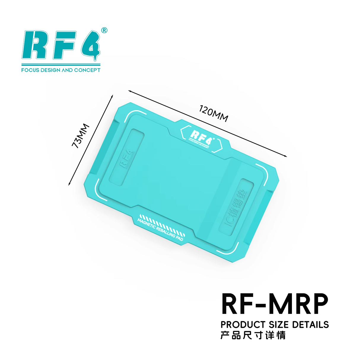 2UUL MagGrid Pad Phone CPU BGA IC Soldering Magnetic Silicone Mat