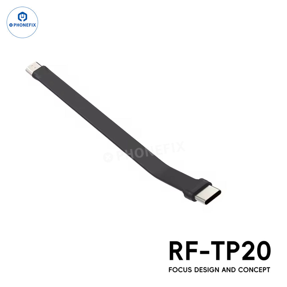 RF-TP20 Micro-USB Type-C Dual-Head Charging Port Protective Cover