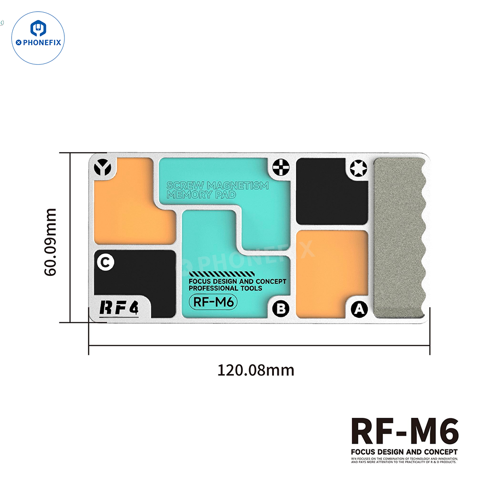 Aluminum Alloy Screw Magnetic Storage Tray Mat for Phone Repair - CHINA PHONEFIX SHOP Team