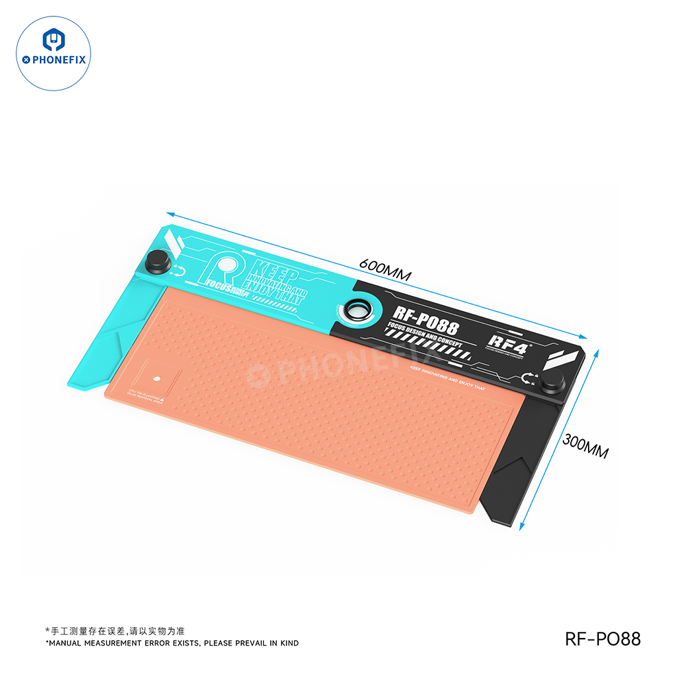 RF4 Heat Resistant Silicone Pad Aluminum Alloy Mat Microscope Base - CHINA PHONEFIX SHOP Team