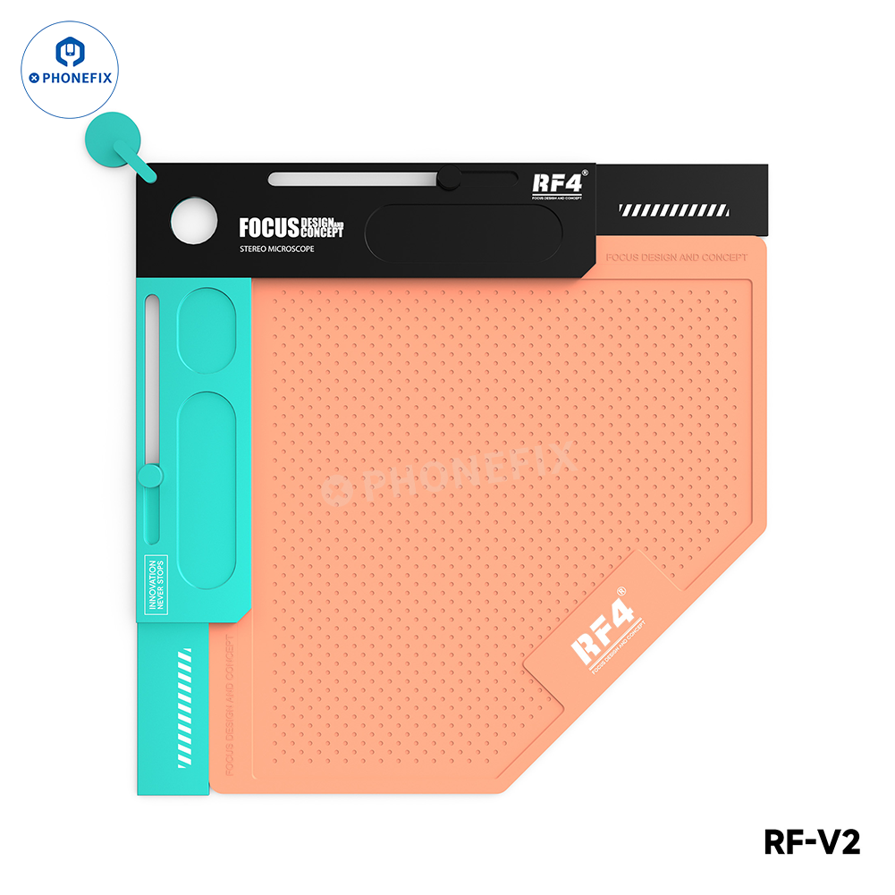 RF4 Heat Resistant Silicone Pad Aluminum Alloy Mat Microscope Base - CHINA PHONEFIX SHOP Team