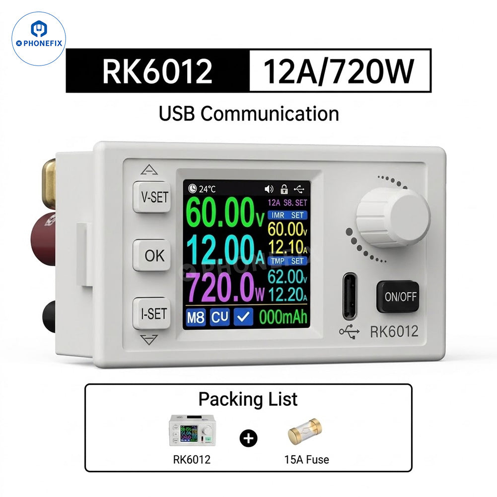 RD RK6012 RK6012-BT 60V 12A Programmable DC Power Supply