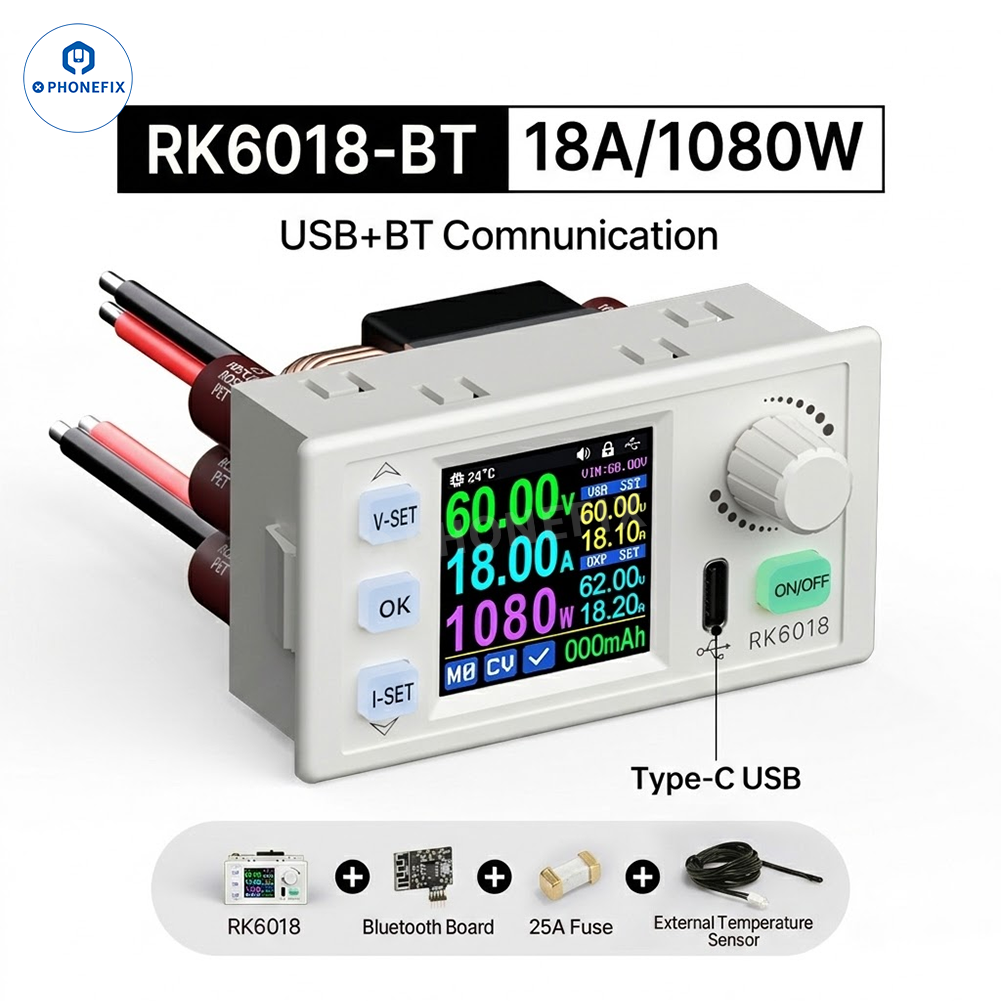 RD RK6018 RK6018-BT 60V 18A Adjustable DC Regulated Power Supply