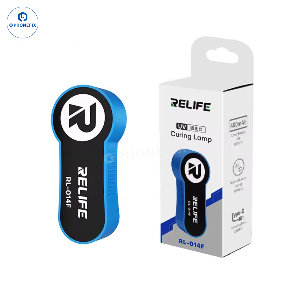 RELIFE RL-014 Series Portable UV Curing Lamp for UV Glue Phone Repair - CHINA PHONEFIX SHOP Team