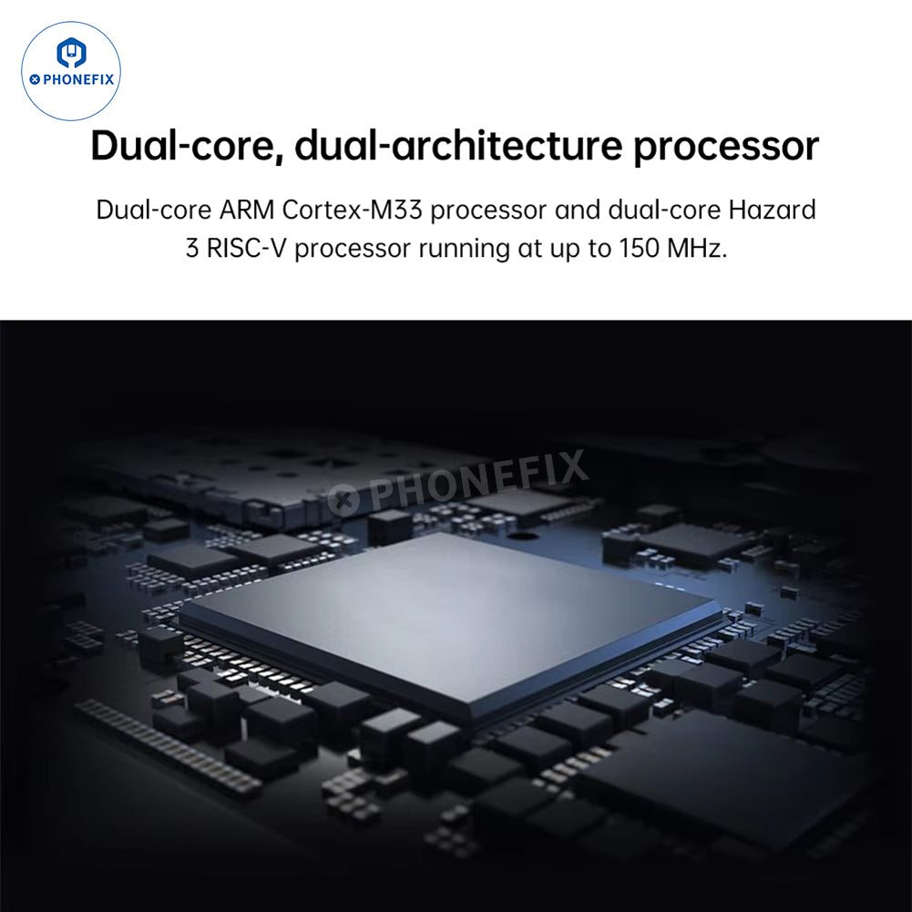 RP2350 USB-A Mini Development Board Dual-Core ARM & RISC-V MCU