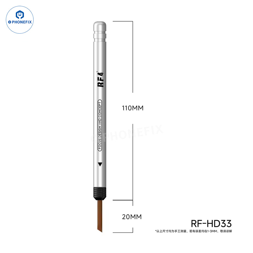 RF-HD33 LB-L05 RL-023C Angled Blade for CPU & PCB Glue Removal